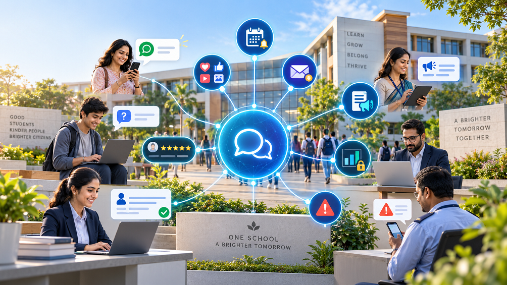 Unified school communication hub